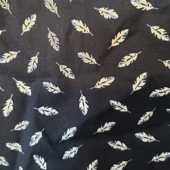 NWT Jachs Feather Collar Button up Short Sleeve, Size Small - Picture 3 of 4